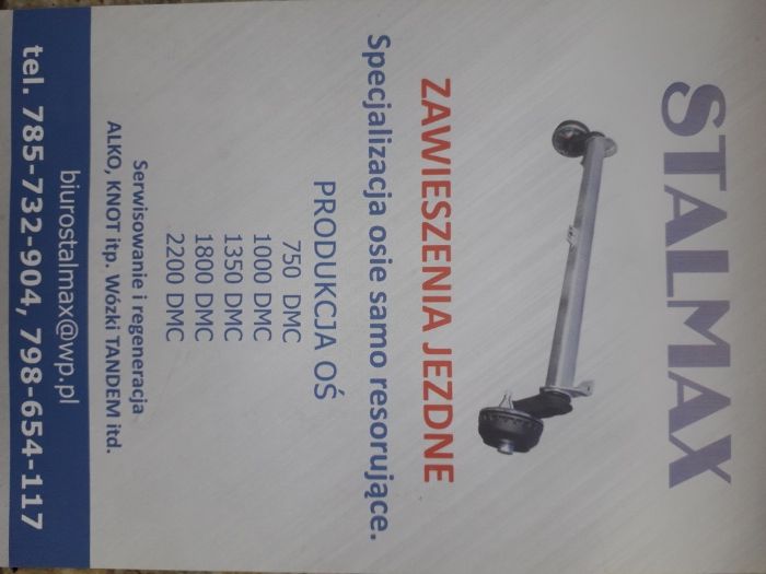 piasta czop ośka oś