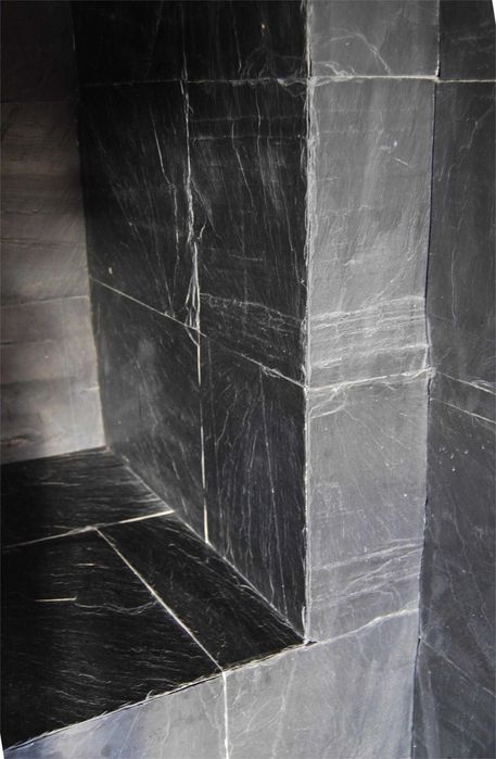 Kamień naturalny podłoga taras łupek czarny