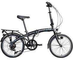 Nilox X0, rower czarny składany 20''