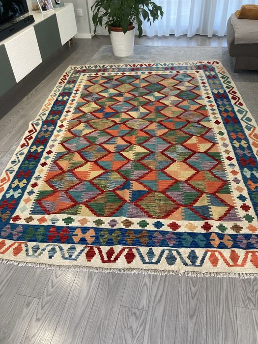 Tapete Kilim Afegão - Original
