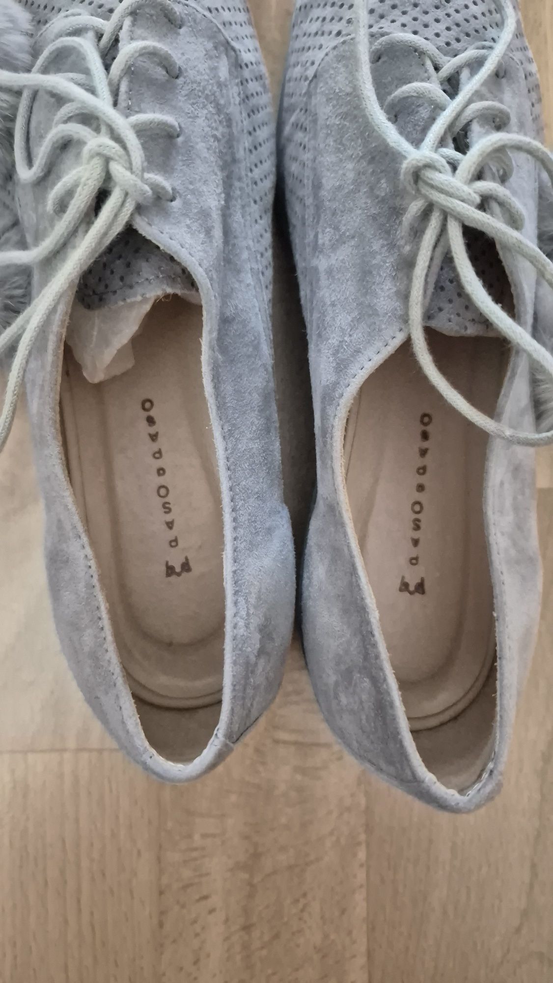 Buty szare Paso a Paso