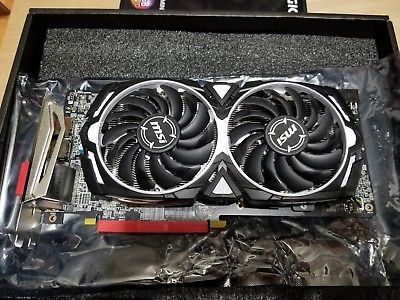 MSI Radeon RX 580 Armor 8G OC 8GB GDDR5 Placa Gráfica