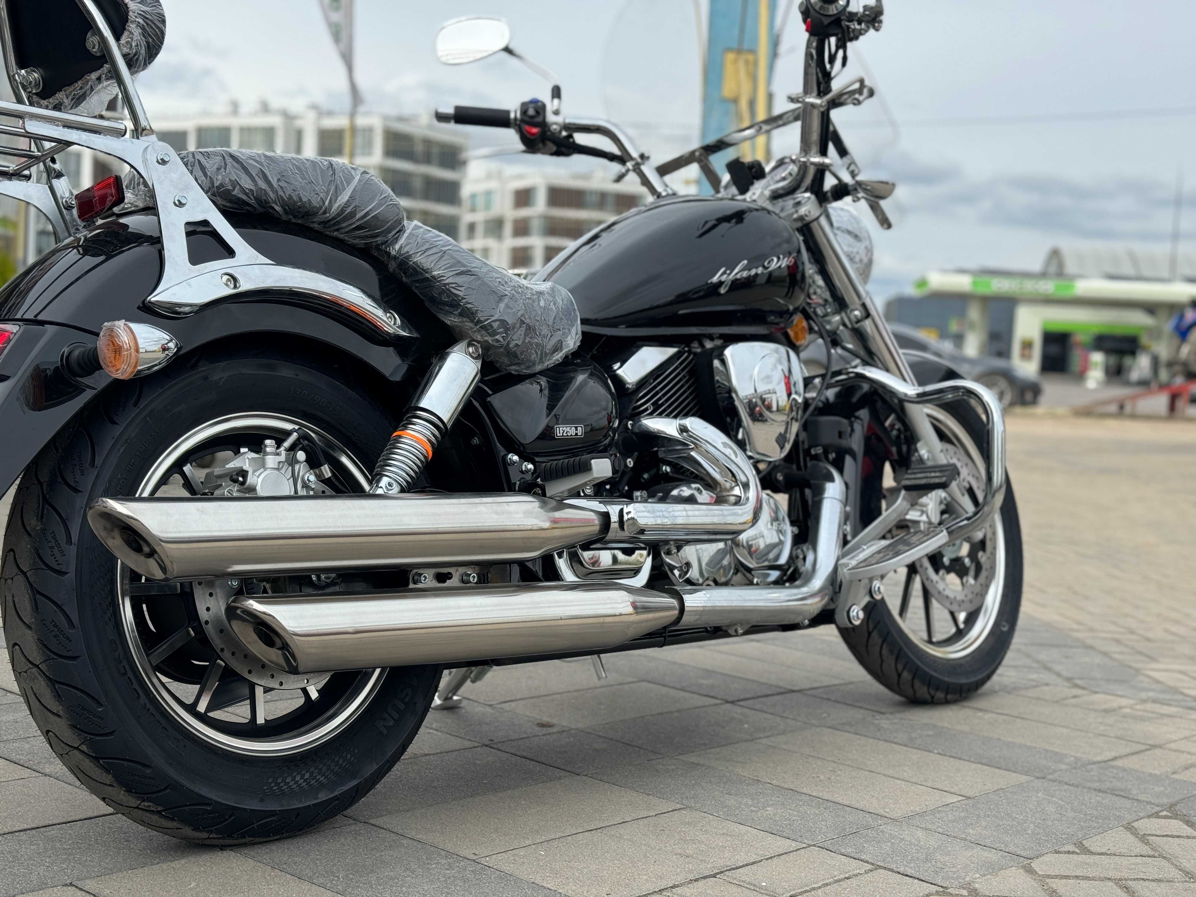 Мотоцикл LIFAN 250D чоппер, крузер оновлений 2024 рік (yamaha dragstar