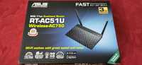 Router Asus RT-AC51U AC750 Dual-Band WiFi 5 10/100Mbps