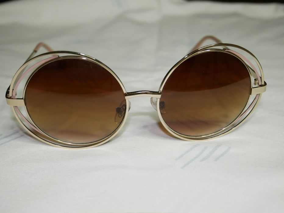 Óculos de sol Lentes Castanho