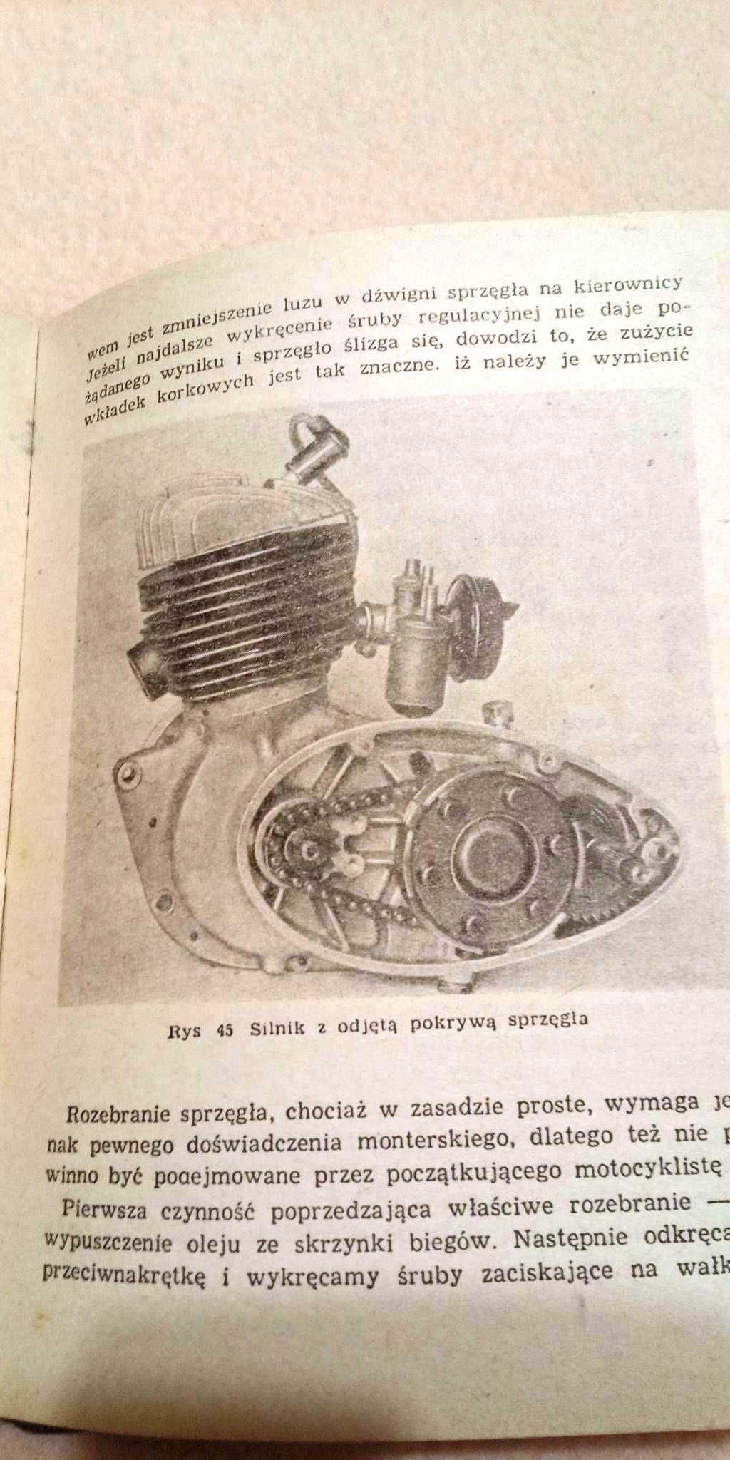 Książka Motocykl WFM 125 Model M 06 - Budowa-Działanie-Obsługa-Naprawa