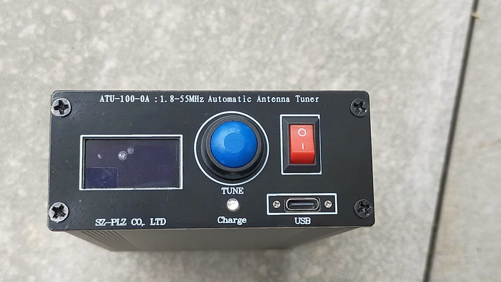 Skrzynka antenowa ATU 100 reflektometr pomiar mocy SWR matcher KF CB
