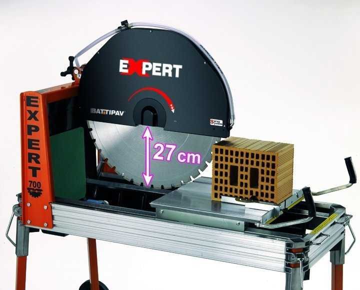 Piła przecinarka stołowa stolikowa silki bloczków silikatu cegły 230V