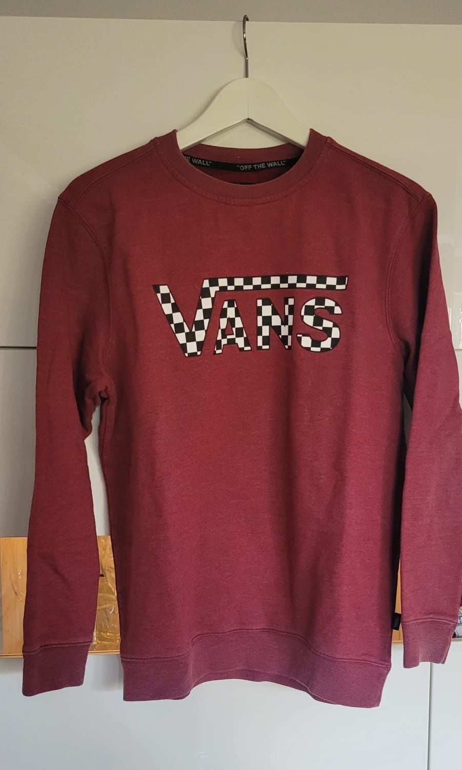 Bluza Vans bordowa 164