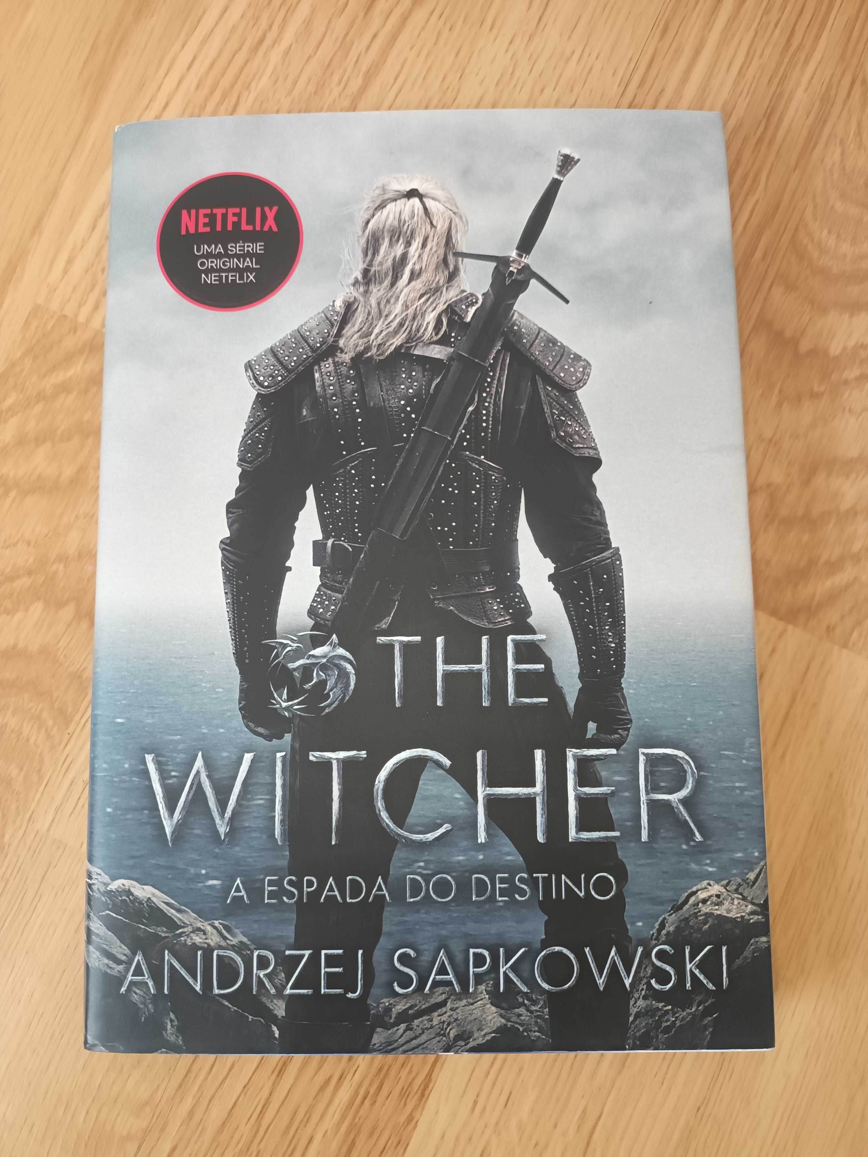 Coleção livros The Witcher Andrzej Sapkowski.