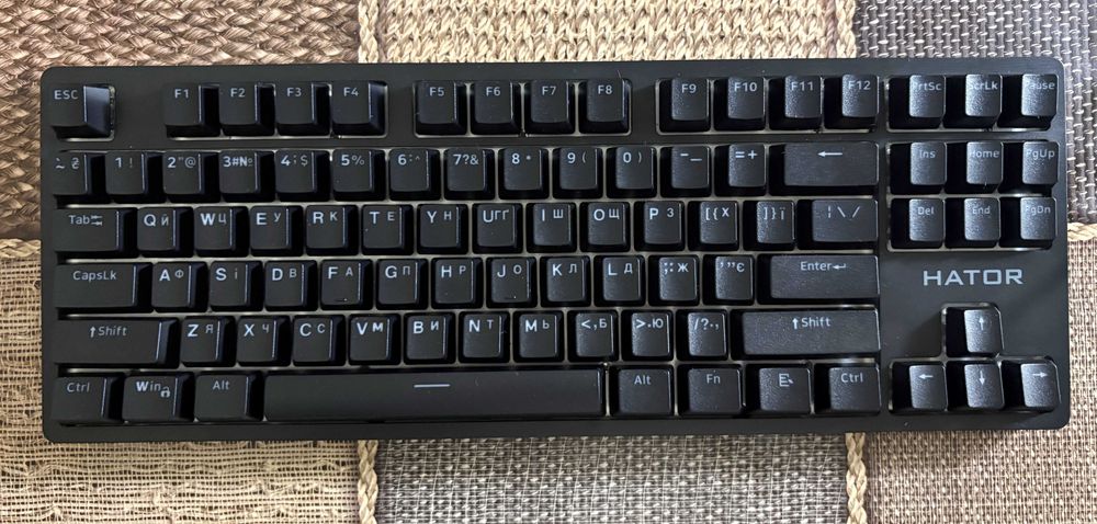 Клавіатура механічна Hator Rockfall Mecha TKL 2