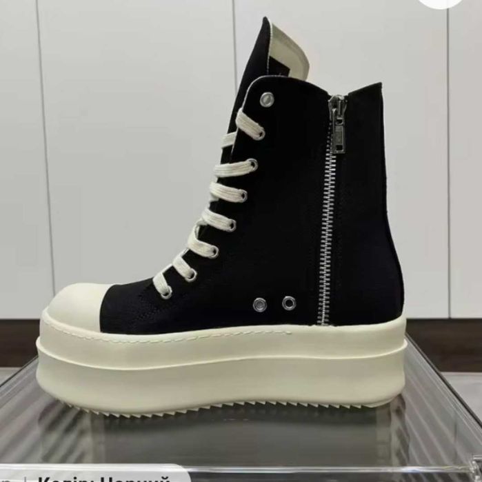 Під rick owens, берці, чоботи чоловічі