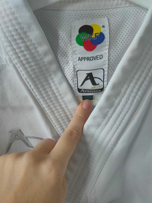 Kimono do karate karatega kata Arawaza WKF r. 150
