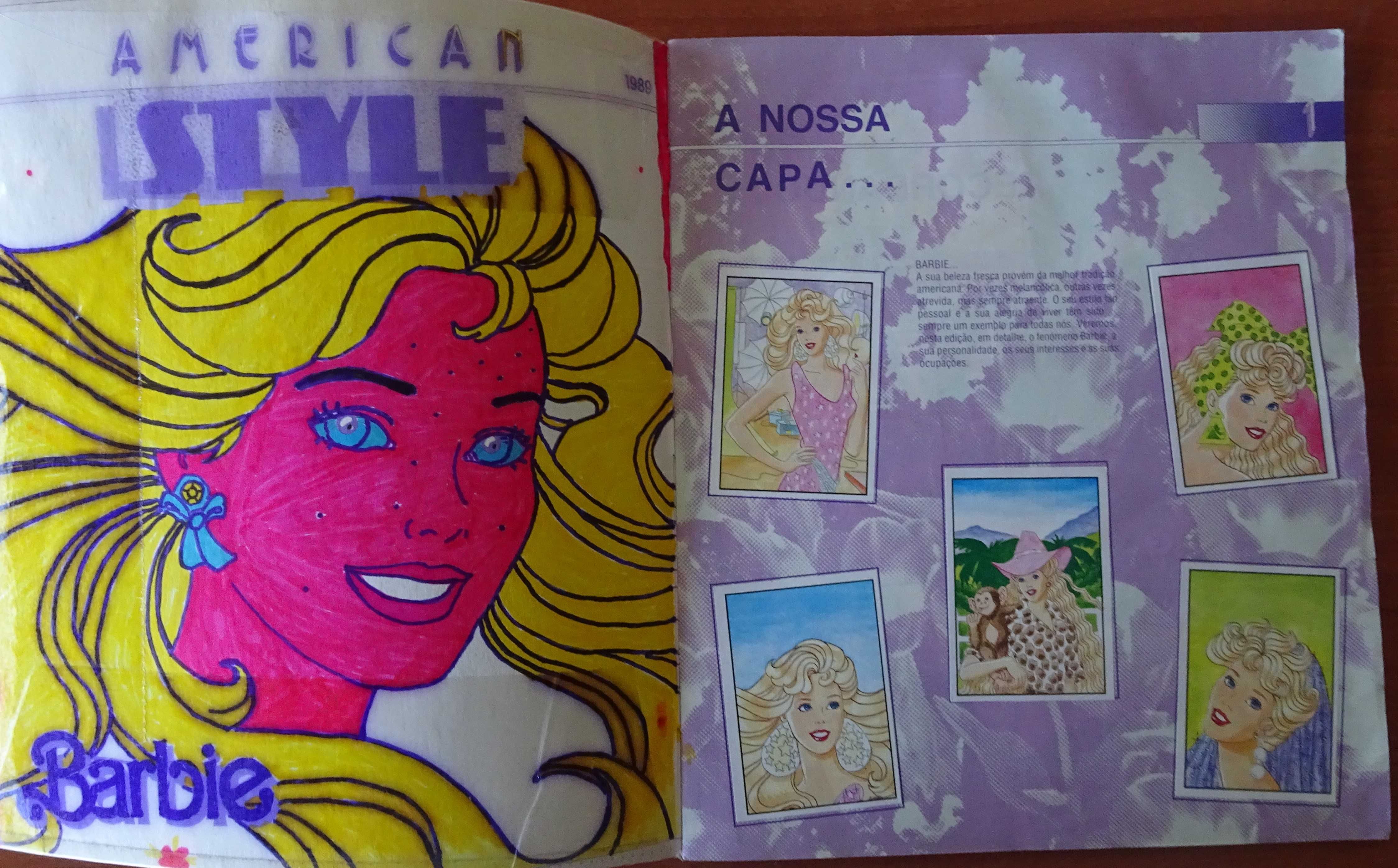 Caderneta Barbie da Panini - Completa  Ano 1989