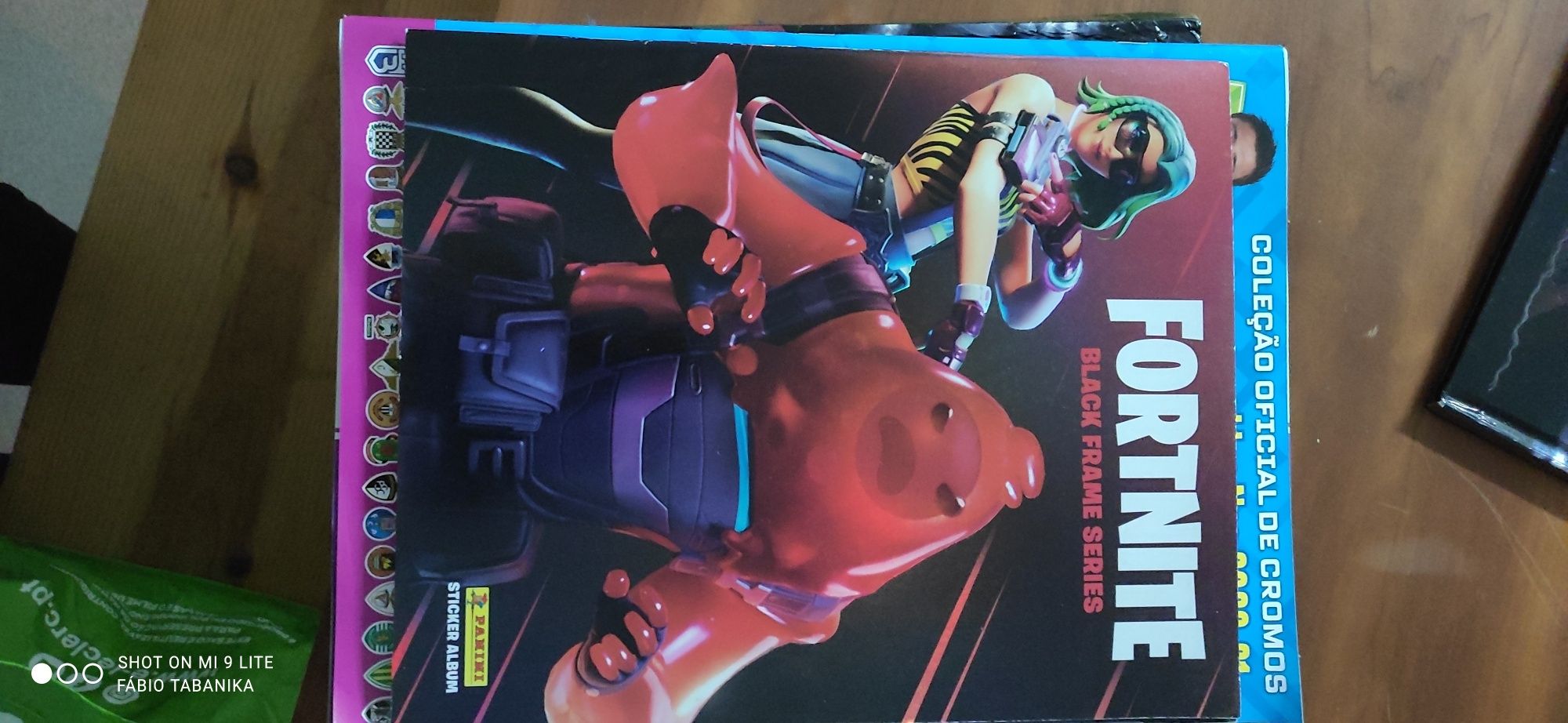 Caderneta fortnite