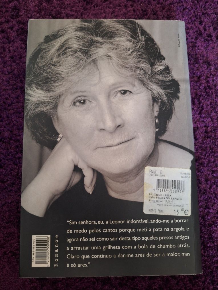 Livro uma pedra no sapato