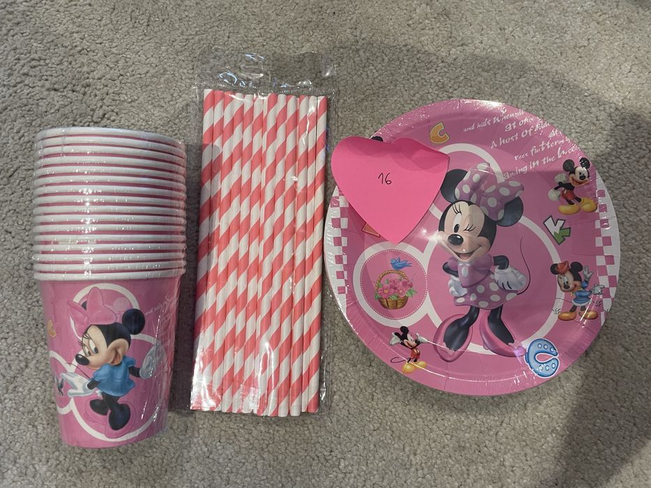 Tudo o que uma Festa de Aniversario precisa - Minnie 115 peças