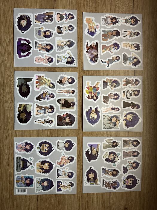 Anime - Naklejki - Yanami Anna - Make Heroine ga Oosugiru! - 60 sztuk