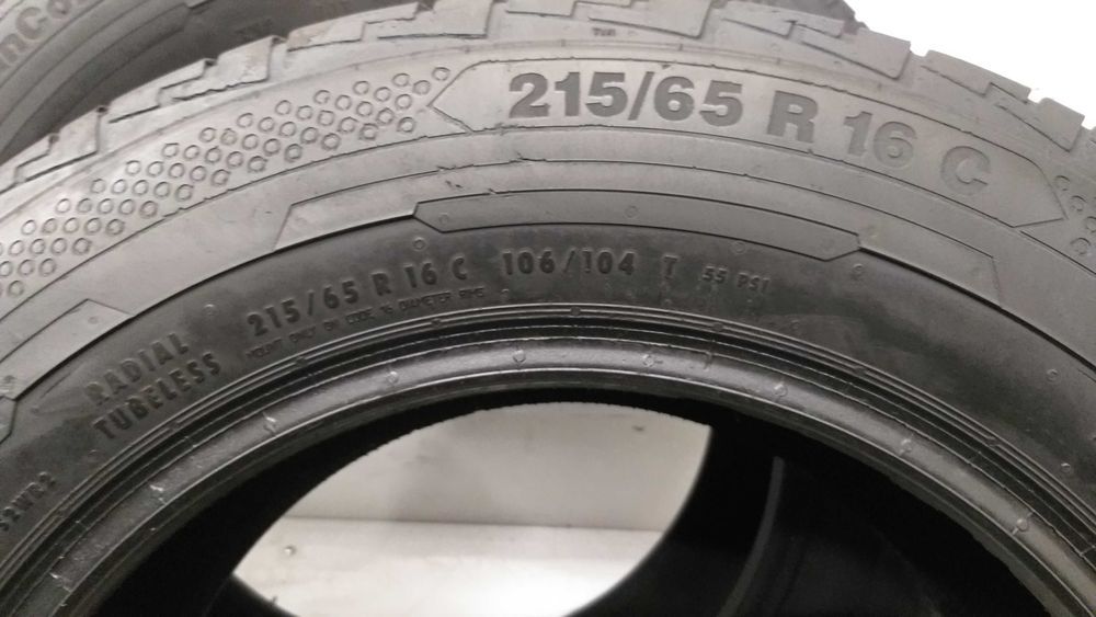 P522333 para 215/65R16C Continental CWC100. 2017rok
