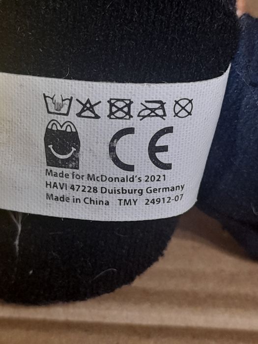 Conjunto de bonecos de peluche da McDonald's