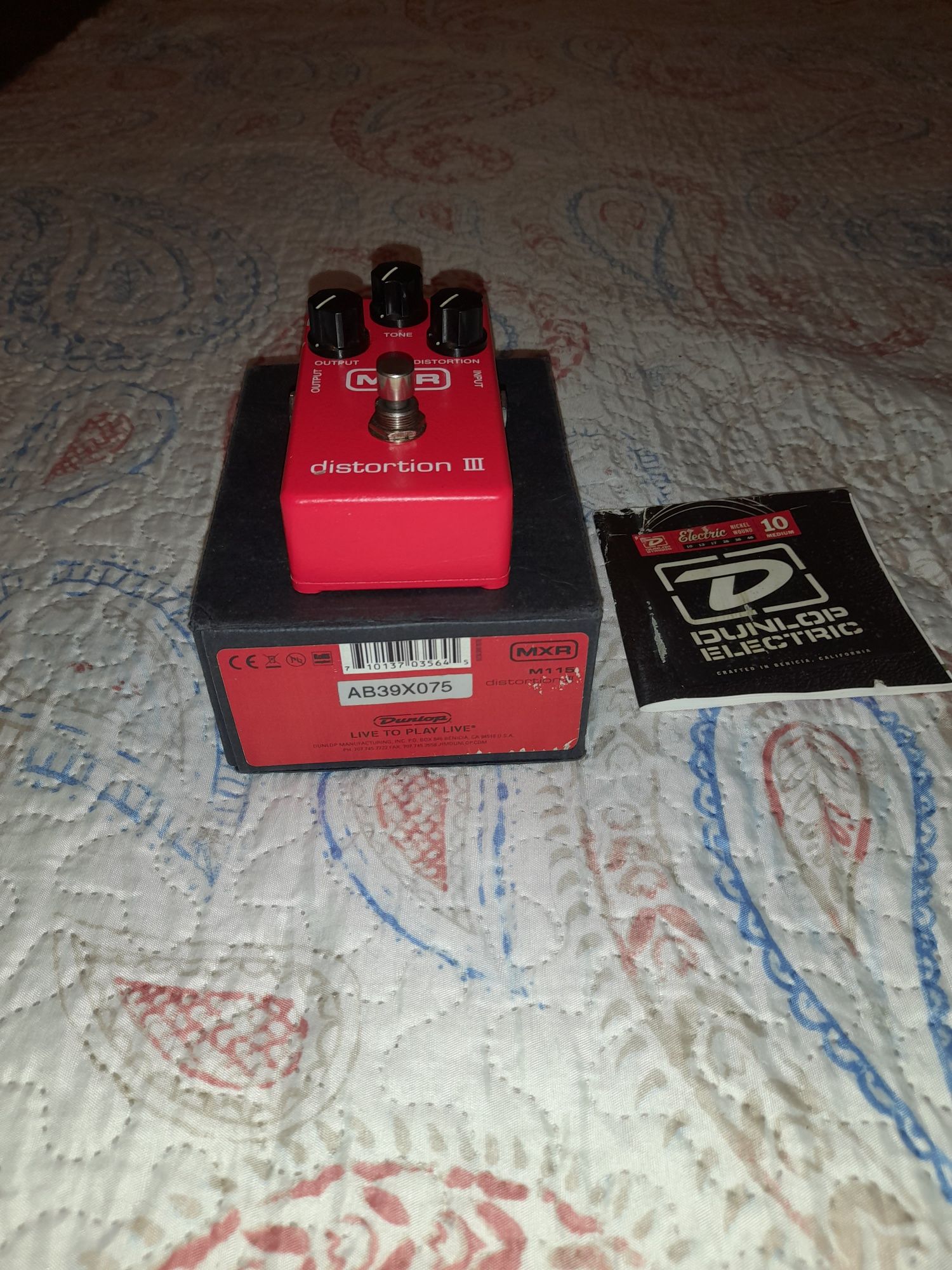 Pedal MXR M-115  Distortion III