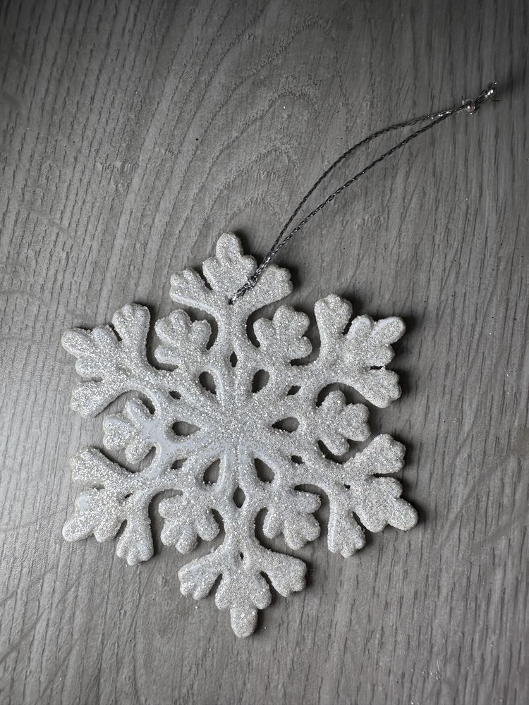 Enfeite Floco Neve Natal