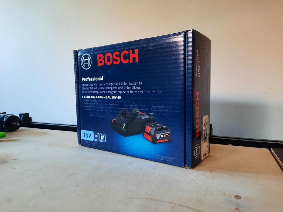 Bosch GBA 18V 4AH + Ładowarka GAL 18V40