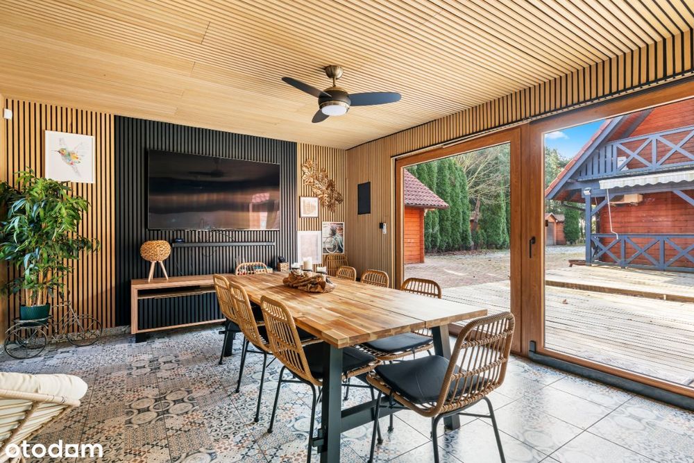 Nowa cena/Gotowy biznes! Pensjonat z domkami i kortem–2,7 ha