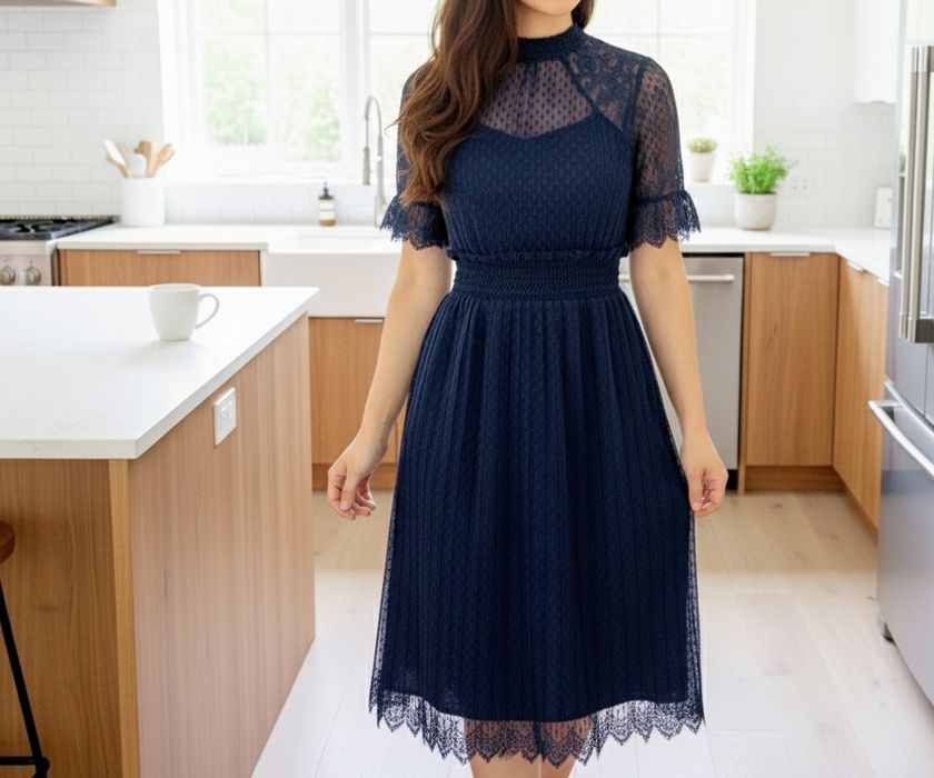 London S/XS piękna sukienka