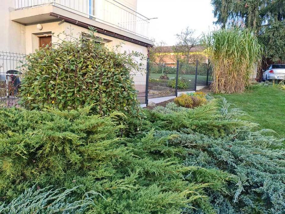 Ogrodzenie panelowe wysokość 153cm fi 4mm + podmurówka 20cm + montaż