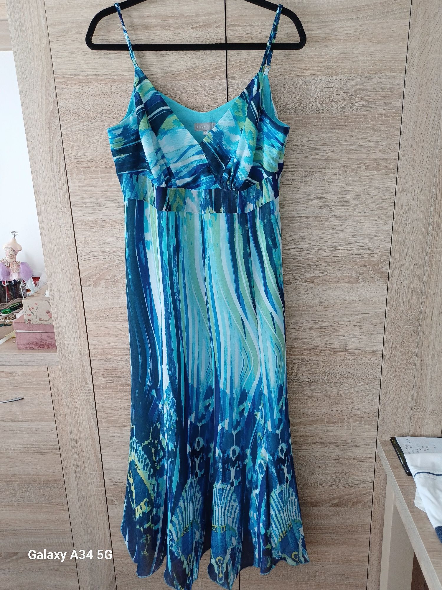 Rajska sukienka maxi,XL