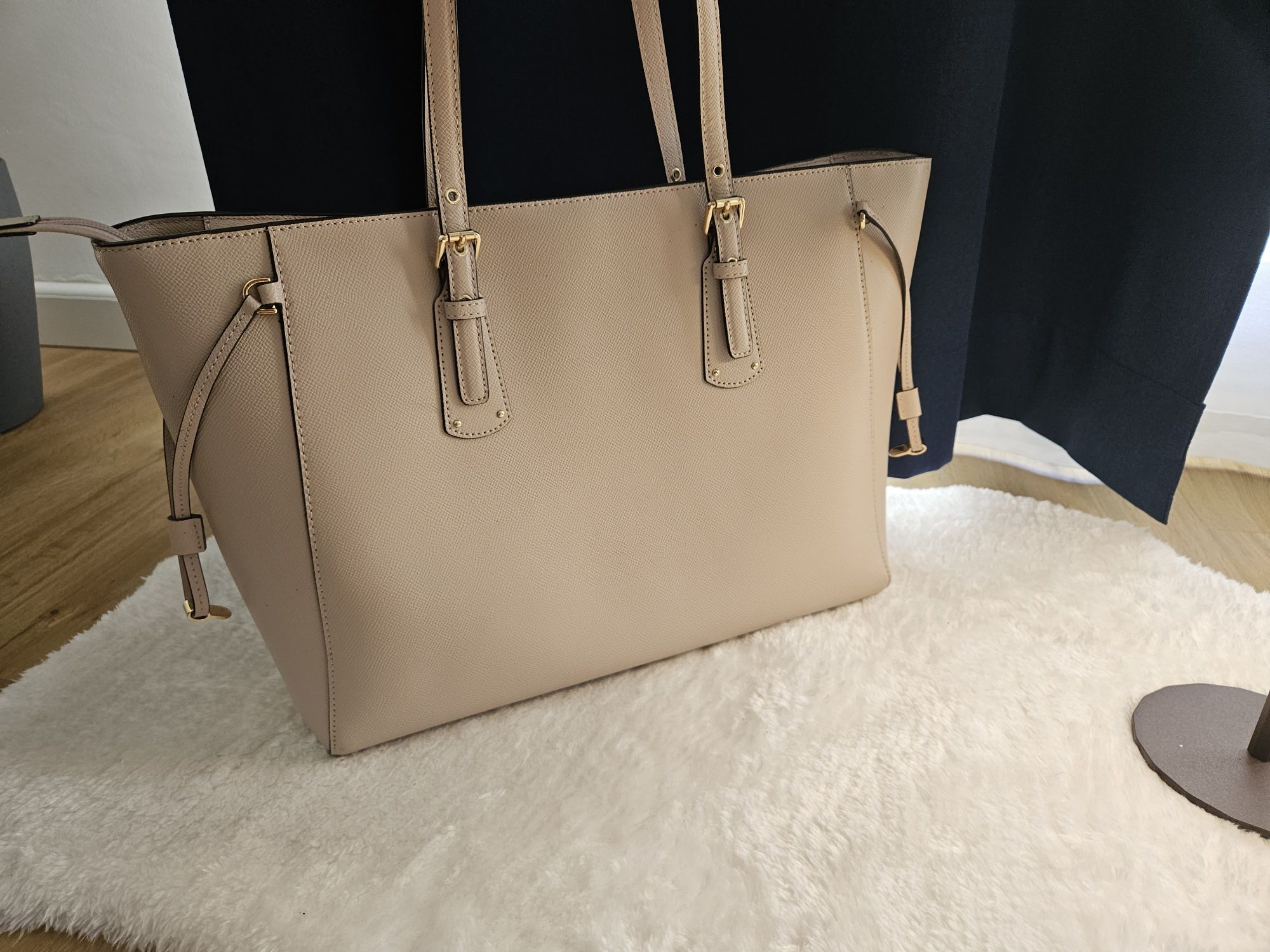 Michael Kors - rosa/beige com compartimento para computador