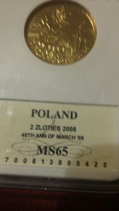 2 złote rocznica wydarzeń marca 1968 r.