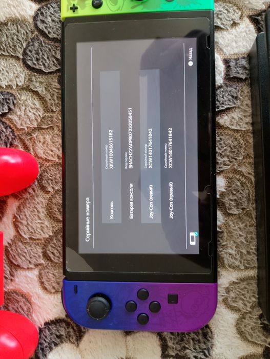 Nintendo Switch + додаткові Joycon + SD card 512 GB + 2 захисних скла