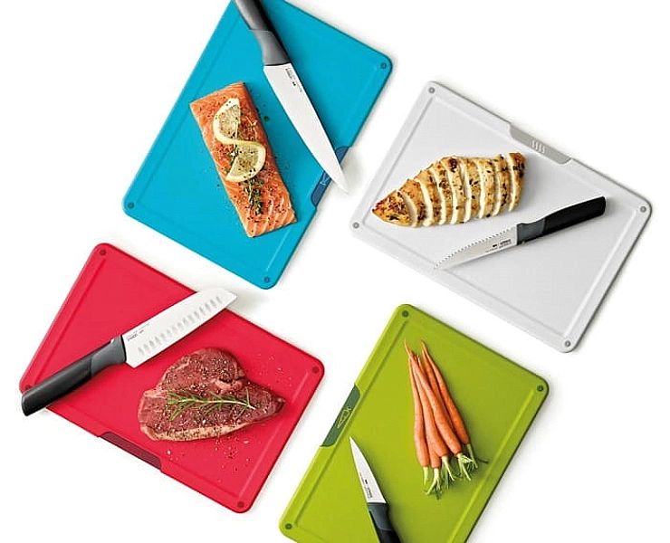 Zestaw desek i noży 9el. Folio Icon Plus,multik / Joseph Joseph