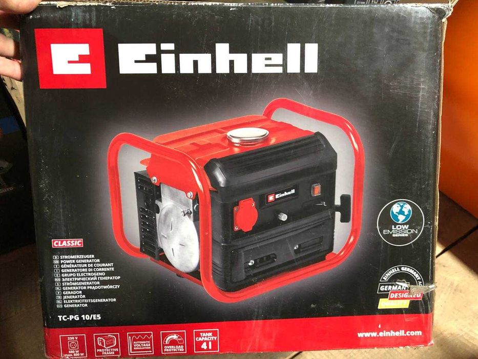 Генератор Einhell TC-PG 10/E5 | Новий | Німеччина | 0.8 кВт | AVR