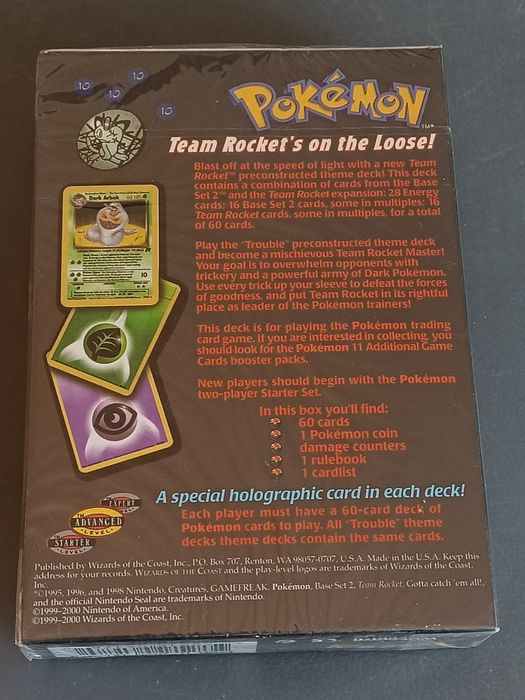 Pokémon Team Rocket Theme Deck - Trouble