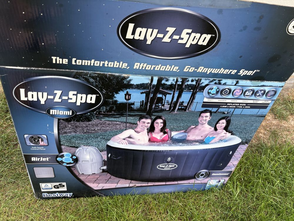 Jacuzzi Lay-z Miami uszkodzone + akcesoria