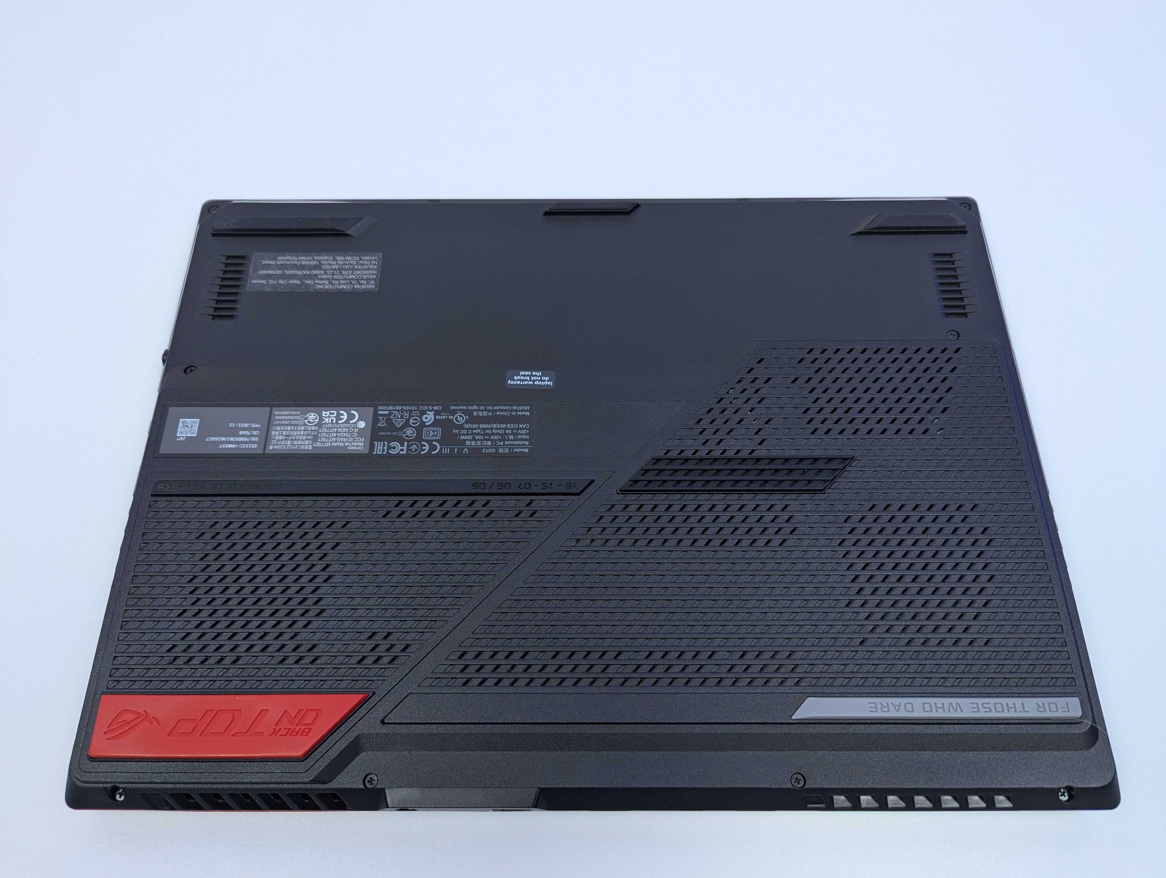 LAPTOP GAMINGOWY Asus ROG Strix RTX 3050 Ryzen 7 4800H 144hz