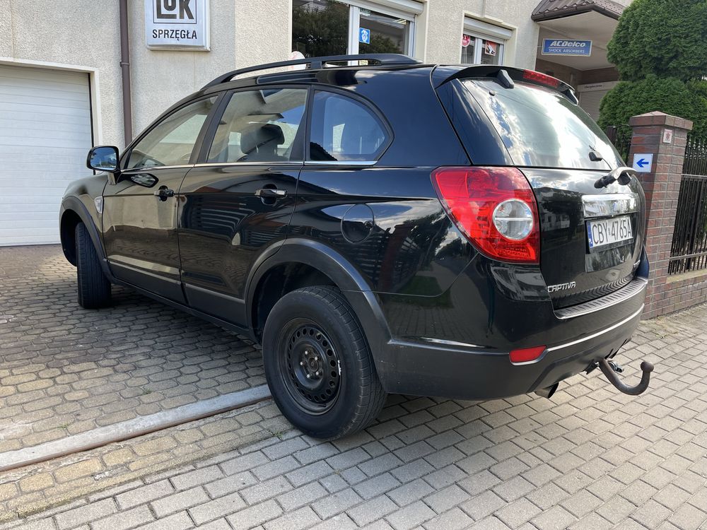 Chevrolet Captiva 2.0 diesel 150 KM 184 tkm 4x4 manual hak