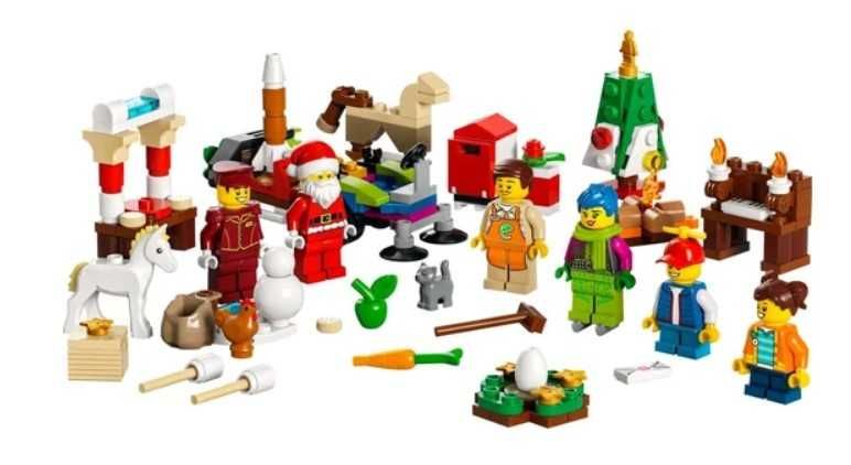 Klocki Lego Kalendarz Adwentowy Dla Dziecka Wnuczka Córki Syn *okazja*