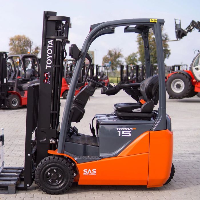 Toyota 8FBE15T  Nowy elektryczny wózek widłowy Toyota 8FBE15T- 2025