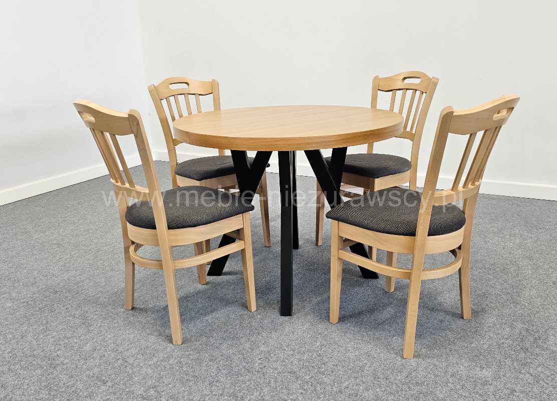 Krzesło fotelik pionowy nowoczesne stabilne do restauracji