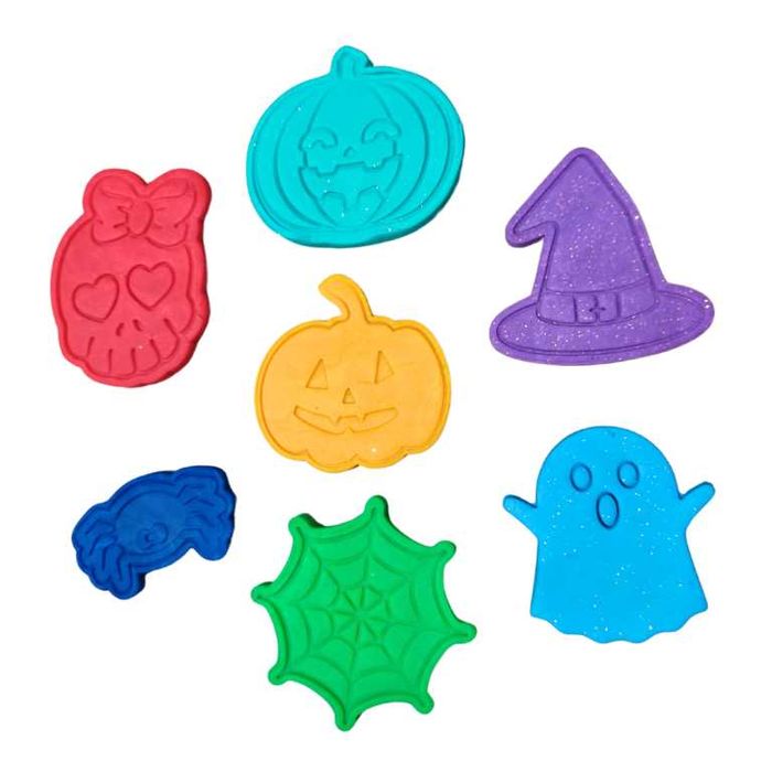 HALOWEEN 7 szt Foremki do wycinania z masy plastycznej zestaw