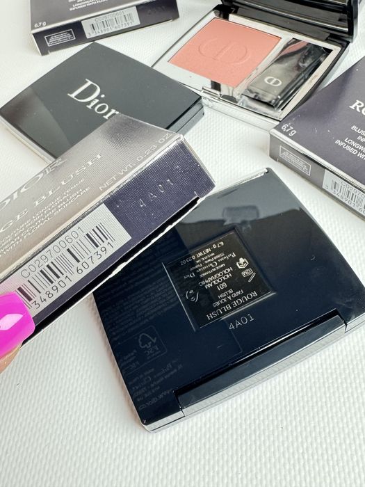 Румяна Dior Rouge Blush компактні рум'яна 601