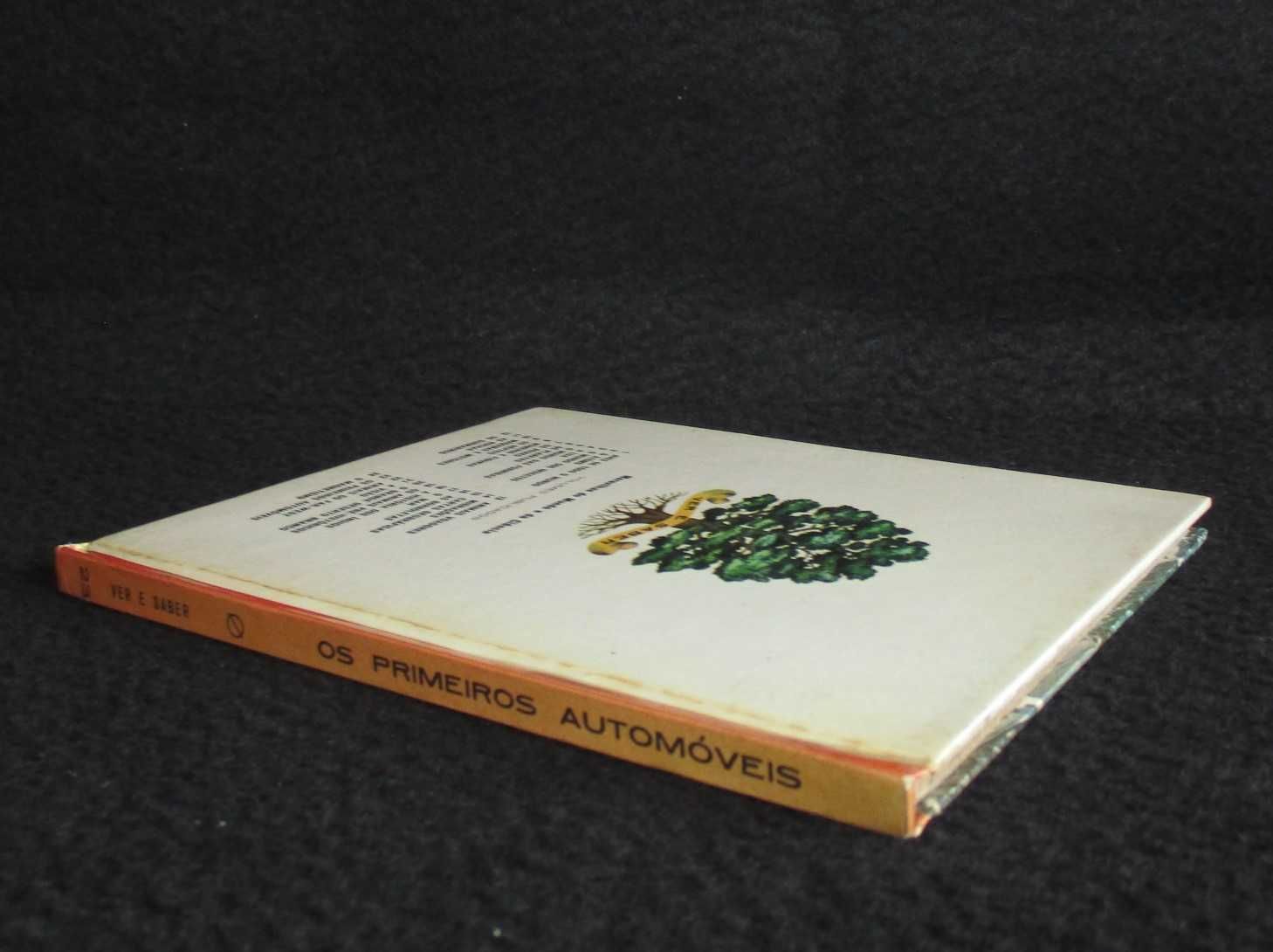 Livro Os Primeiros Automóveis Ver e Saber Verbo 1966