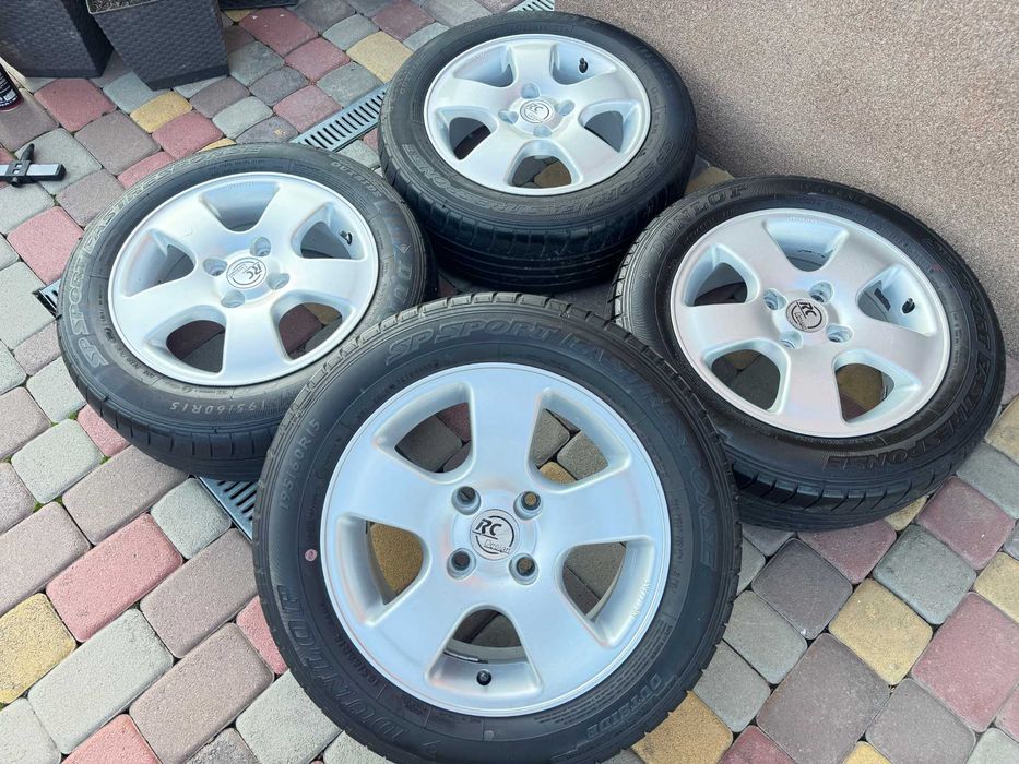 Тітанові діски RC 4*114.3 R15 Nissan-Honda-Mitsubishi-Mazda-Kia