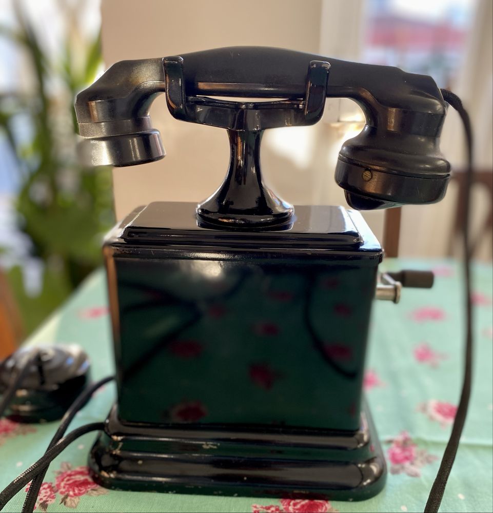 Telefone Antigo Manivela Décadas de 1910/30