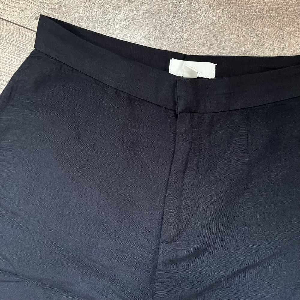 Брюки палаццо льон+вискоза H&M 34