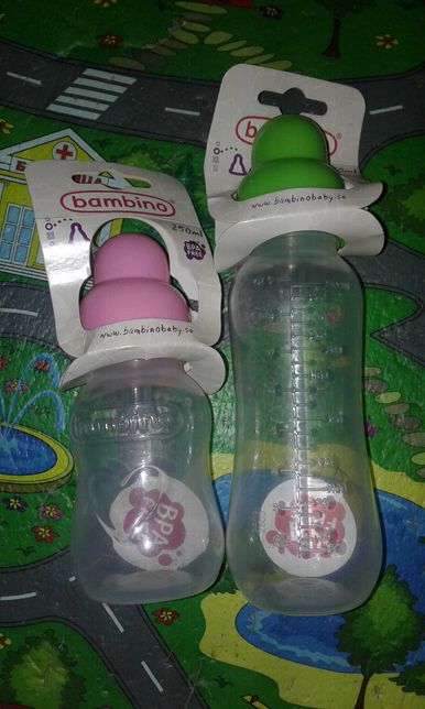 Пластиковые бутылочки Bambino